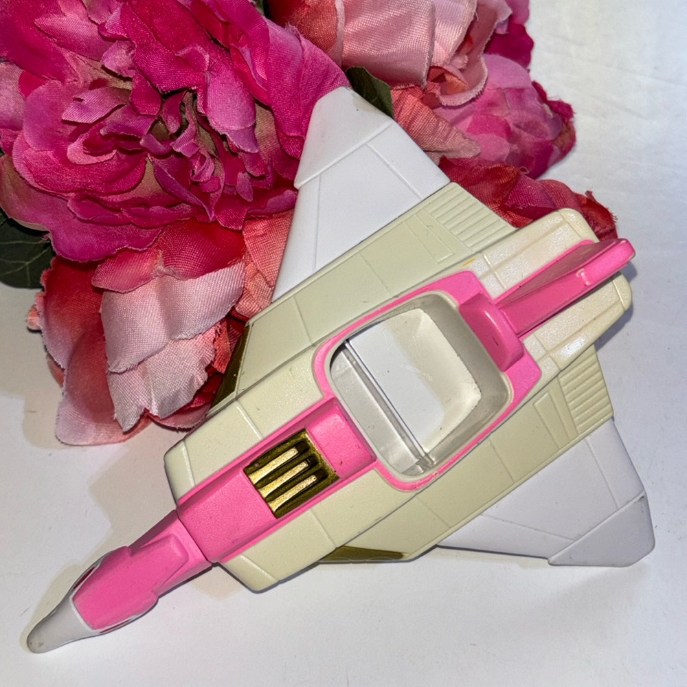 Power Rangers 1995 Mighty Morphin Power Rangers Kimberly Pink Ranger jet